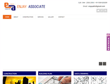 Tablet Screenshot of enjayassociate.com